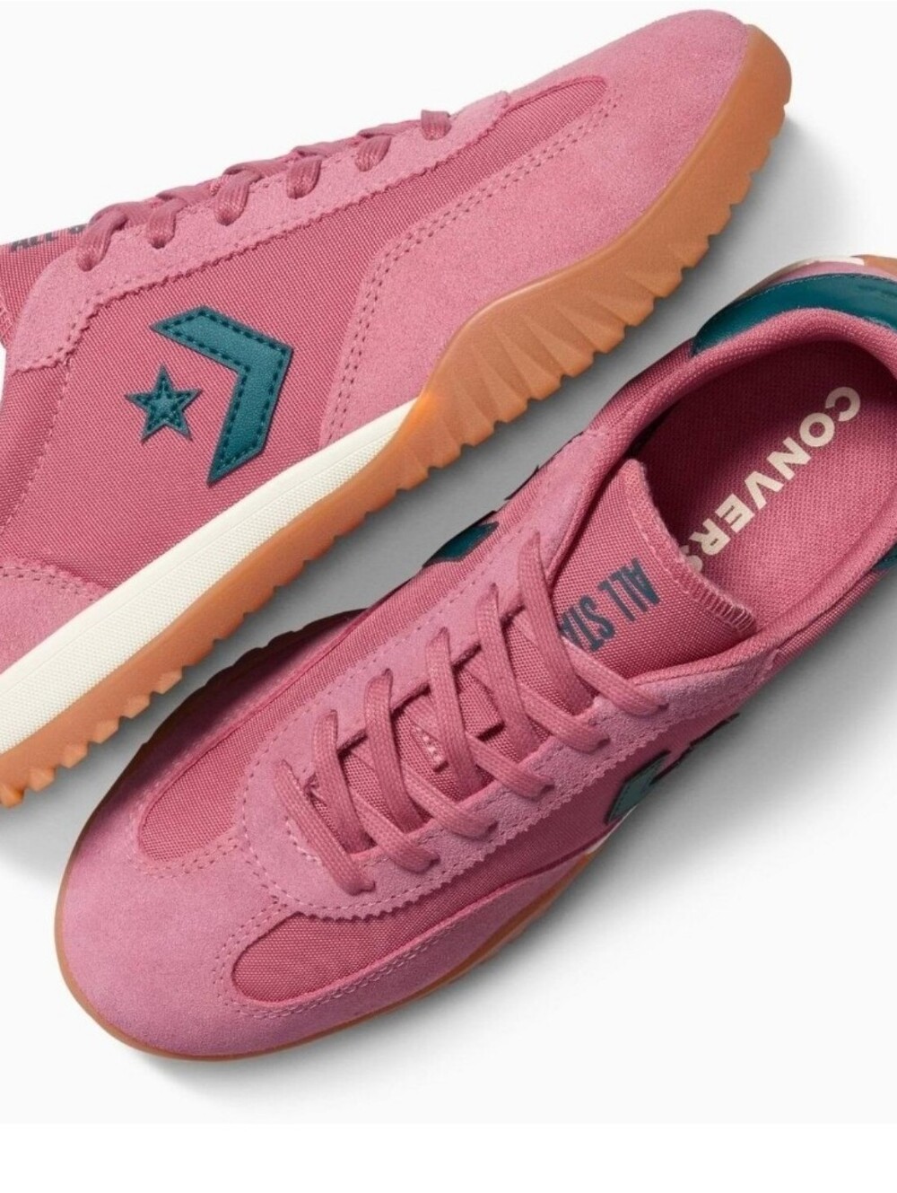 Converse Run Star Trainer Sneakers- Royal Flushed/Darkly Jaded/Gum